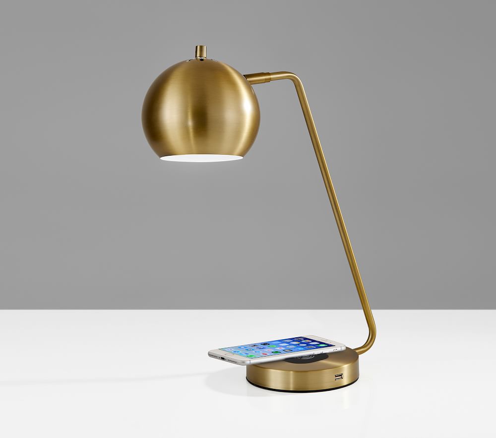 Abraham PB Charge Desk Lamp
